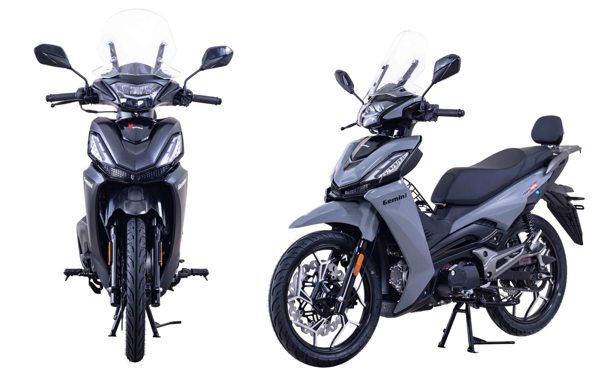Khám Phá Xe Số Gemini Ark125X: Độc Đáo và Tiện Nghi Từ Hy Lạp