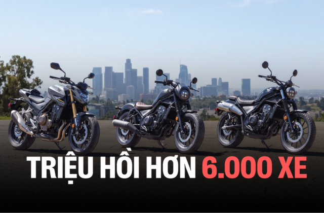 Hơn 6.000 Chiếc Xe Máy Honda Tại Việt Nam Bị Triệu Hồi: Nguy Cơ Trong Tầm Tay