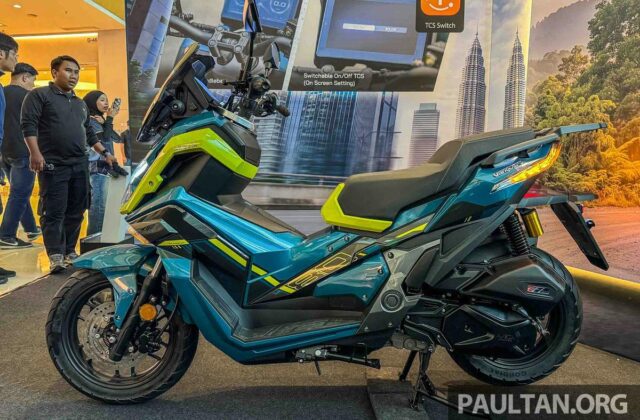 Aveta Vanguard 180: Tay ga ADV 174cc trang bị camera, ABS và TCS từ Malaysia