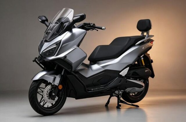 Wuyang-Honda NWZ150: maxi-scooter 150cc với ABS, TCS và tùy chọn kính chỉnh điện