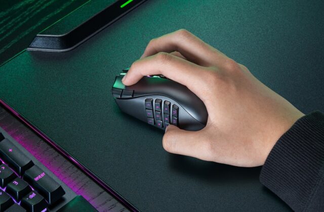Razer Naga V3 Pro: Chuột MMO mô-đun với sensor 50K và tối đa 23 nút