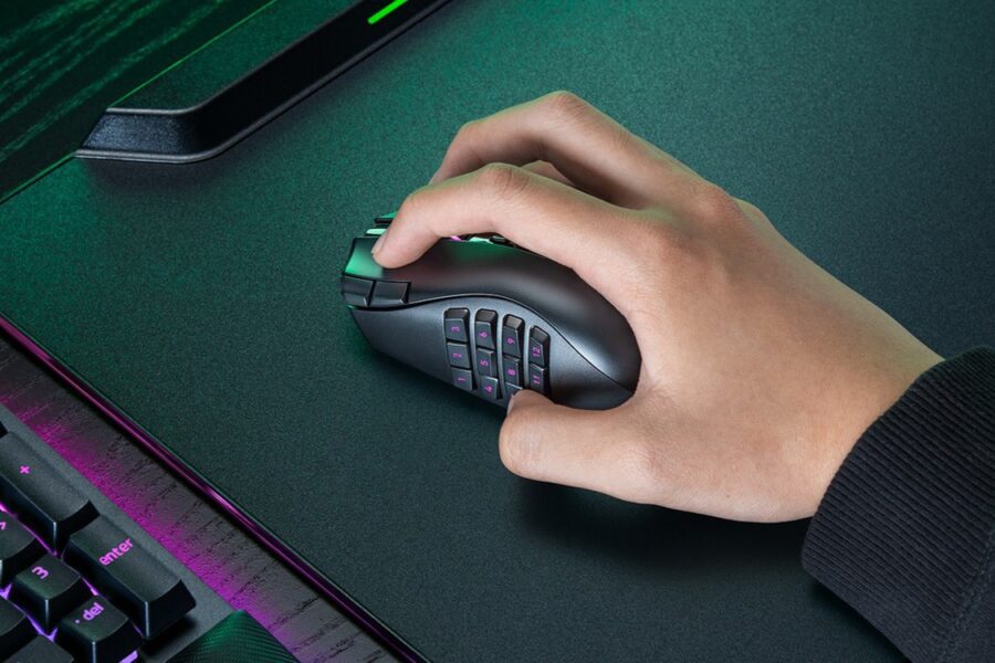 Razer Naga V3 Pro: Chuột MMO mô-đun với sensor 50K và tối đa 23 nút