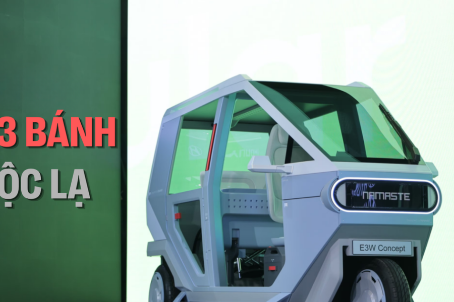 Khám Phá Mẫu Xe Điện Ba Bánh E3W Của Hyundai: Đột Phá Trong Thị Trường Châu Á và Châu Phi