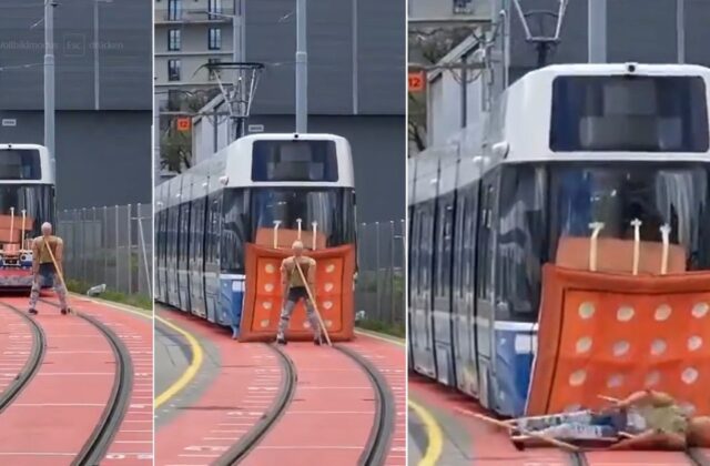 Cải Tiến An Toàn Giao Thông: Tàu Điện Trang Bị Túi Khí Đầu Tiên Thế Giới