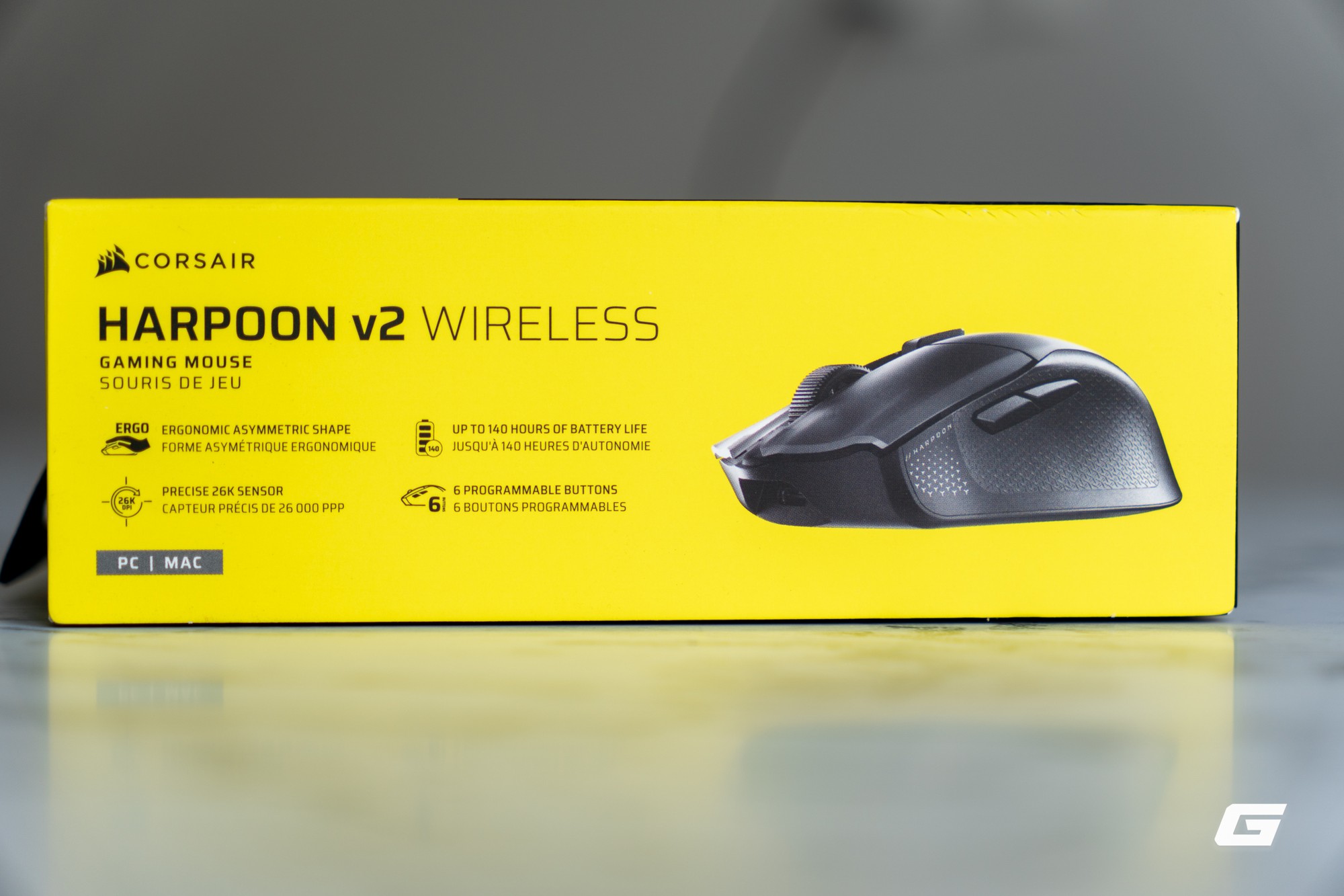 Đánh giá Corsair Harpoon v2 Wireless: Chuột gaming gọn nhẹ, cảm biến Marksman 26K