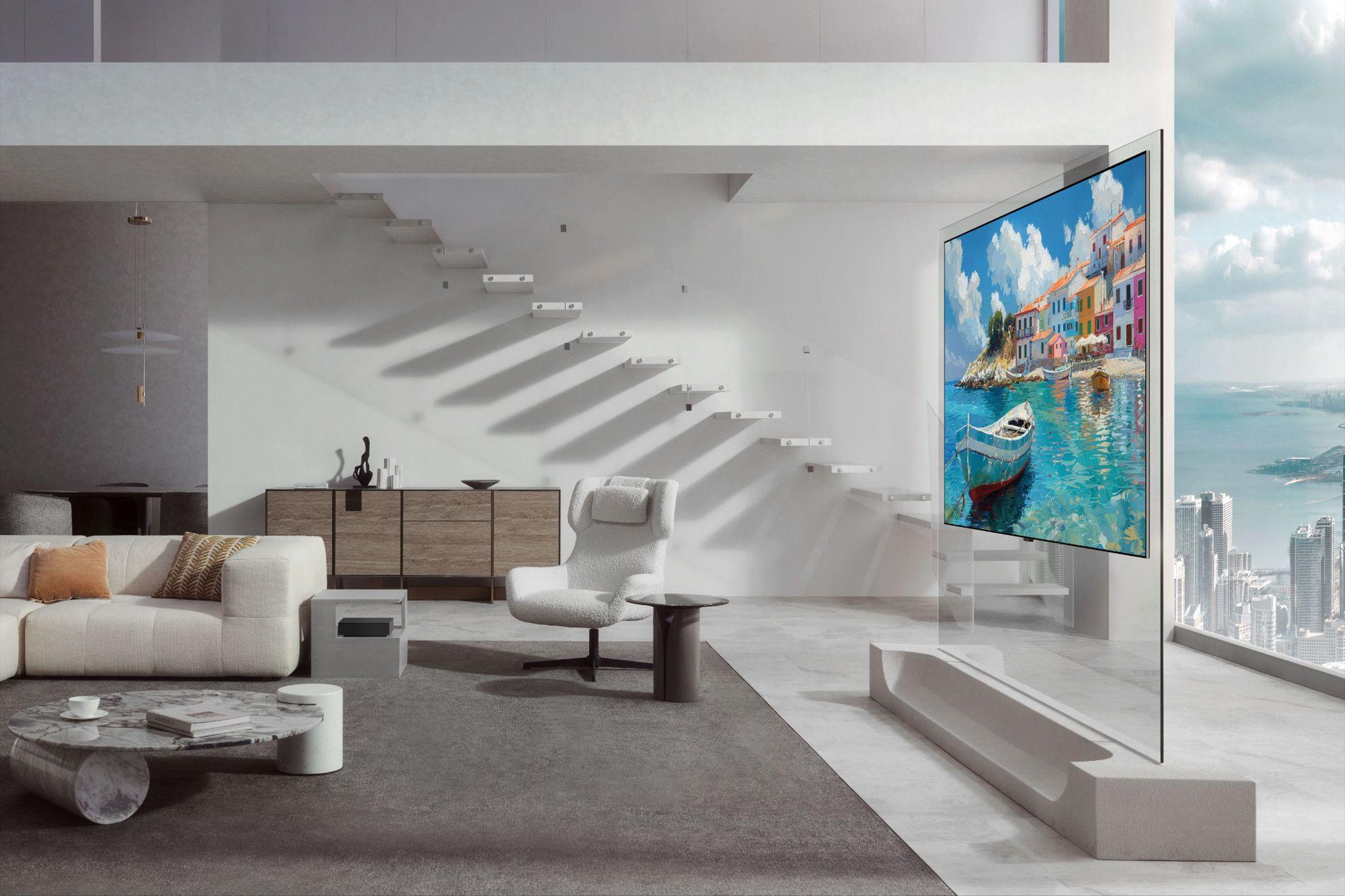 Đây là hình ảnh của TV LG OLED evo W6 AI Đây là hình ảnh của TV LG OLED evo W6 AI