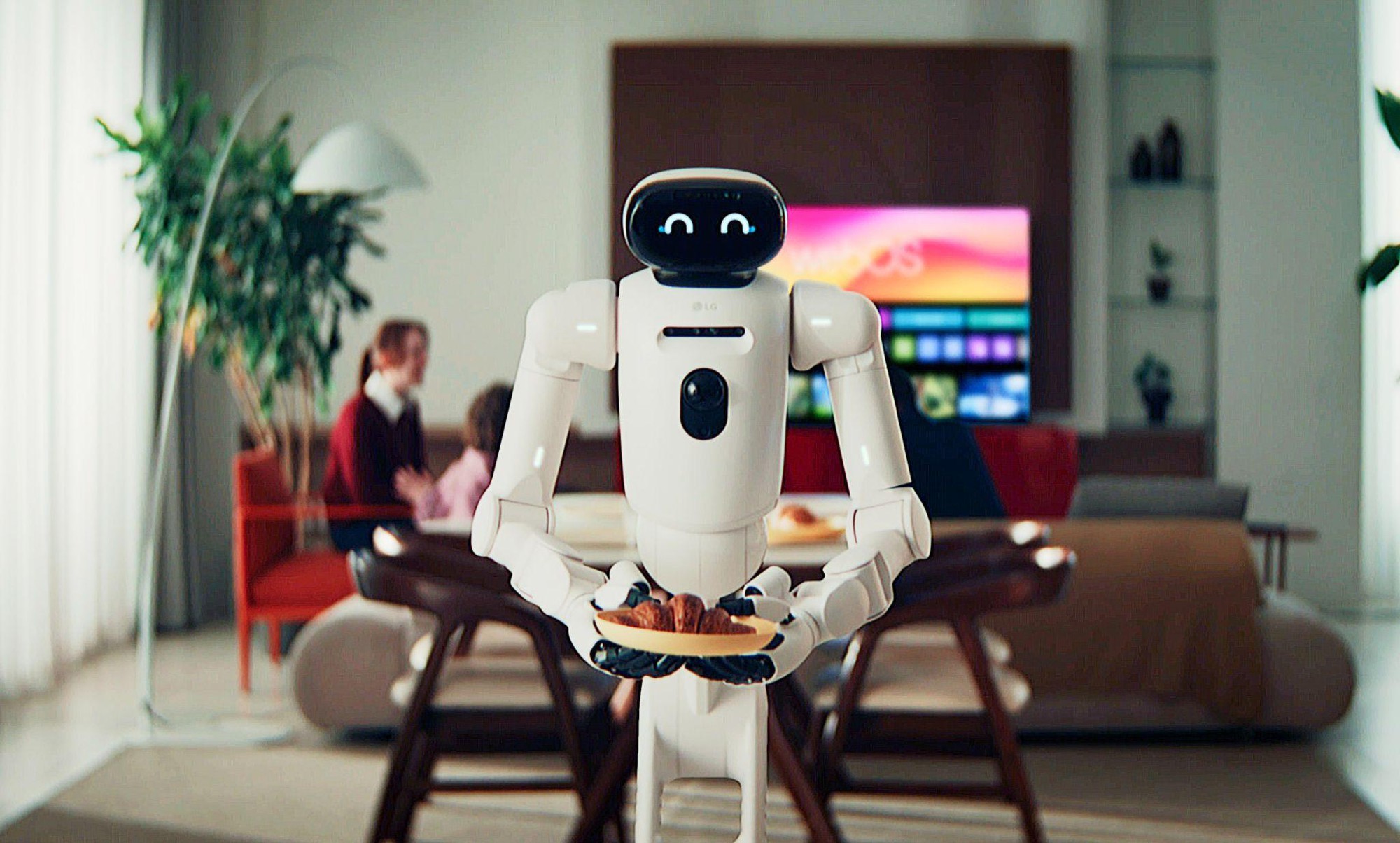 Đây là hình ảnh của robot quản gia LG CLOiD Đây là hình ảnh của robot quản gia LG CLOiD