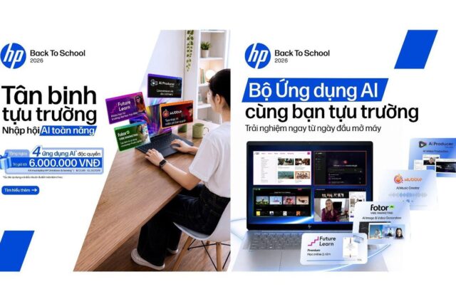 Chương Trình HP Nâng Cấp: Nhận Ngay 4 Ứng Dụng AI Đắt Giá