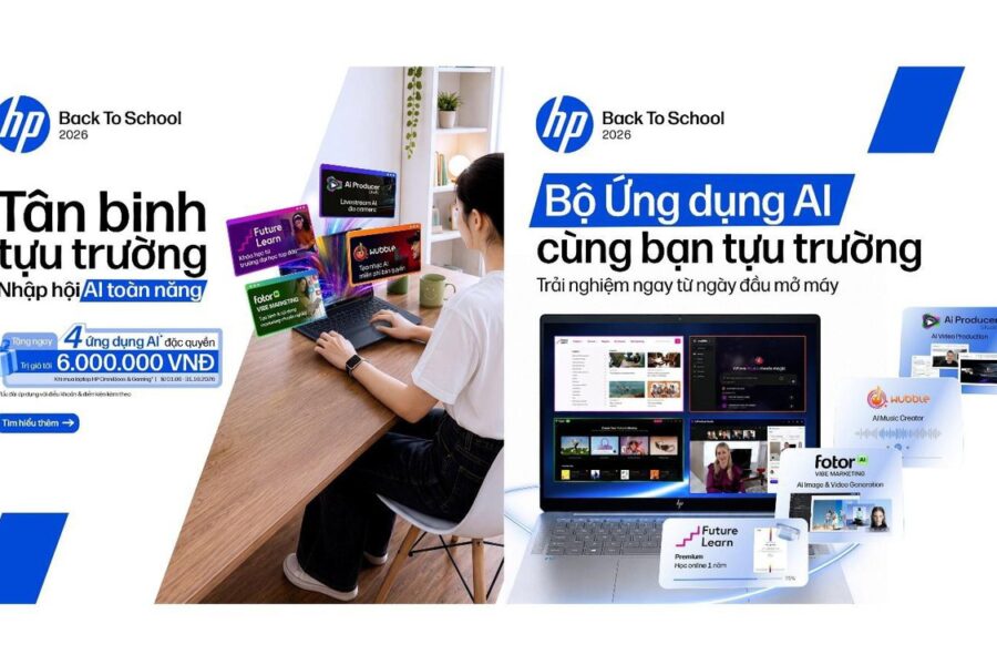 Chương Trình HP Nâng Cấp: Nhận Ngay 4 Ứng Dụng AI Đắt Giá