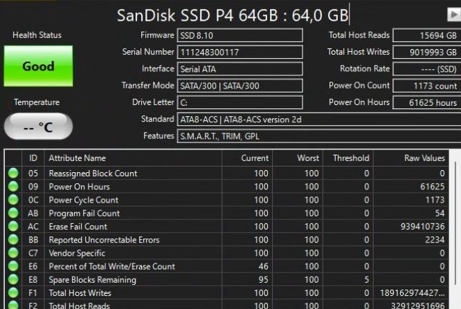 Chiếc SSD SanDisk 64GB bền bỉ Chiếc SSD SanDisk 64GB - Ảnh 1.