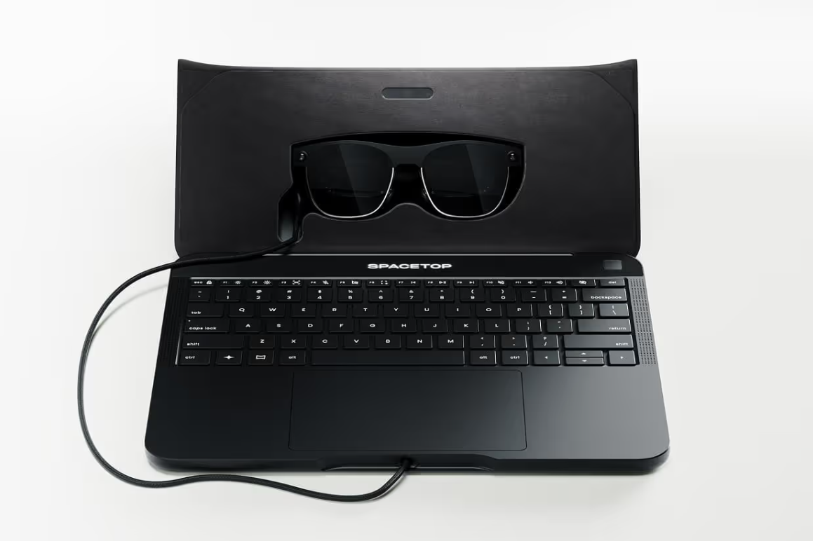 Vứt luôn màn hình laptop, Spacetop G1 cho người dùng đeo cả “màn hình 100 inch” trên mặt- Ảnh 2.