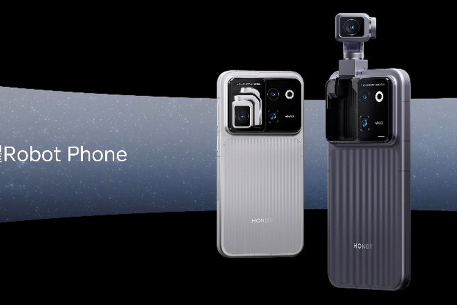HONOR Robot Phone: Khi gimbal cơ học được thu gọn trên smartphone