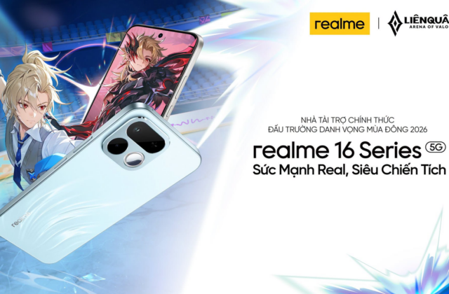 realme tiếp tục đồng hành cùng ĐTDV nhân kỷ niệm 10 năm