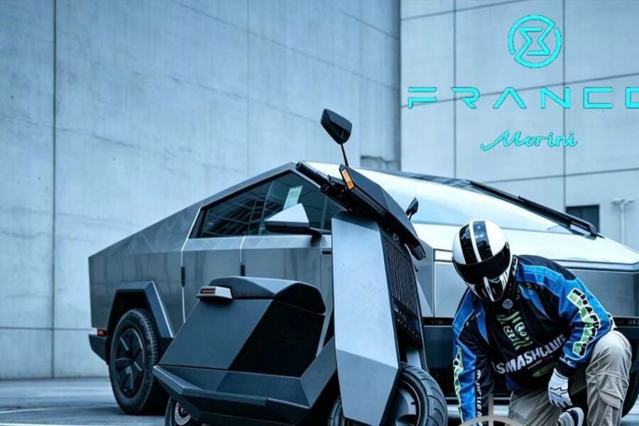 Frank P1 2026: Xe máy điện phong cách cyber, động cơ mạnh và tầm hoạt động dài