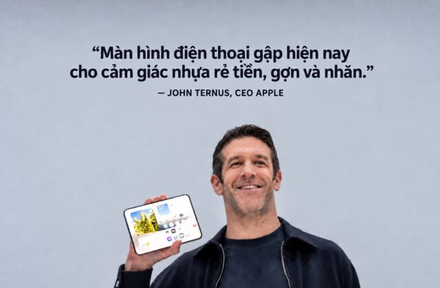 Apple lý giải vì sao chờ đến iPhone Duo: vấn đề màn hình gập và cách họ khắc phục