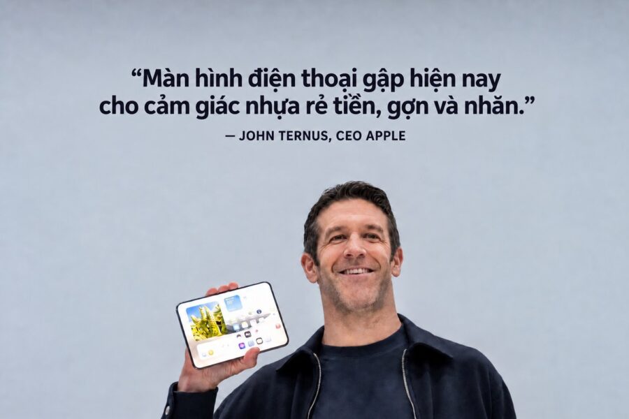 Apple lý giải vì sao chờ đến iPhone Duo: vấn đề màn hình gập và cách họ khắc phục