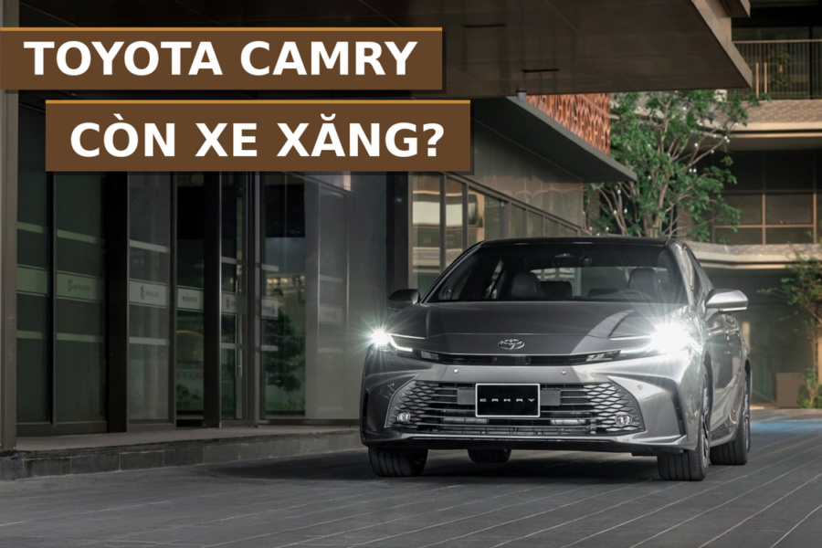 Doanh số Toyota Camry tháng 8/2026: Hybrid chiếm ưu thế, một chiếc xăng vẫn xuất hiện